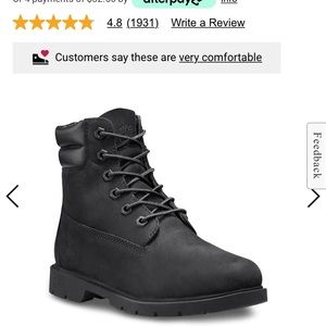 Timberland Linden Boots- Women’s Black